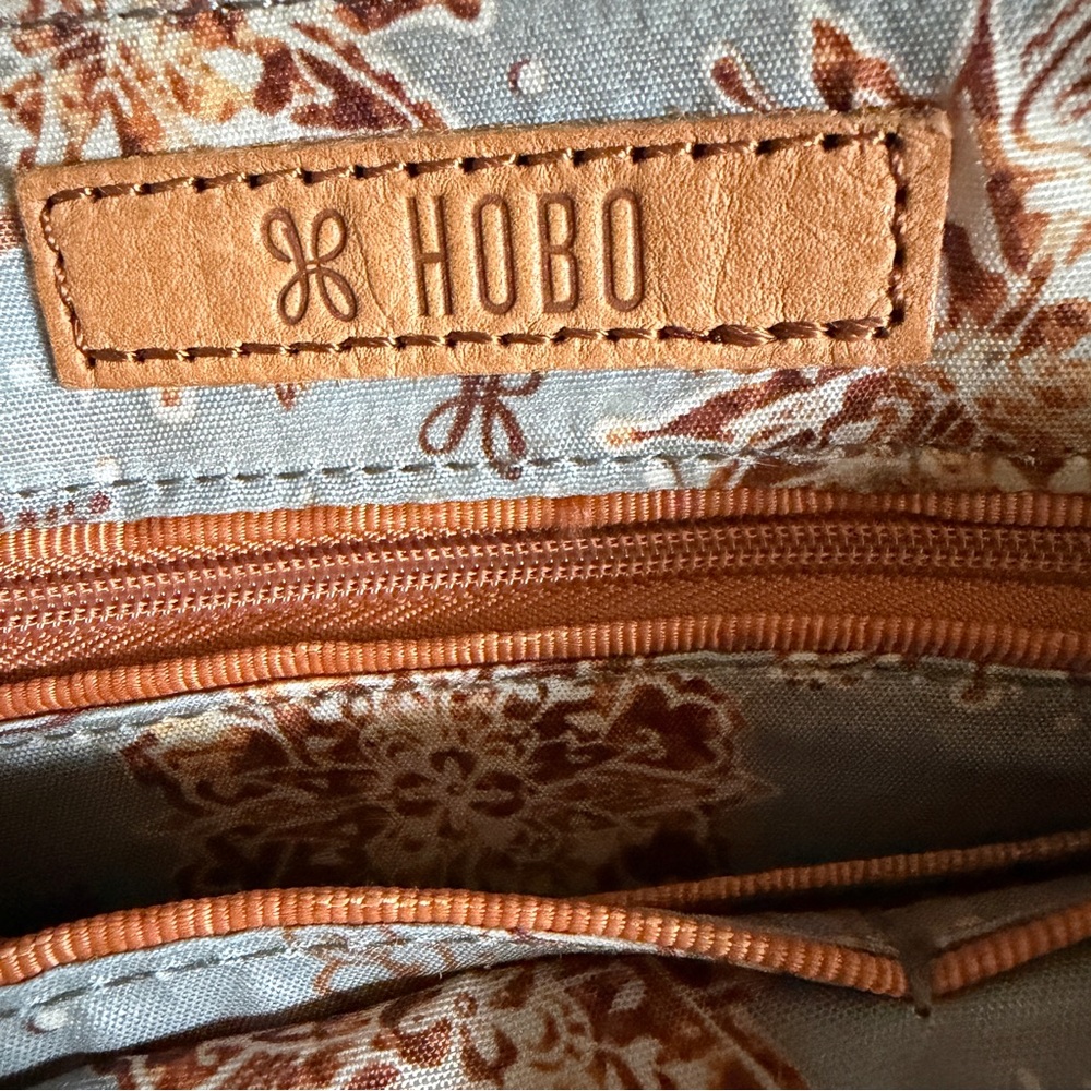 New Hobo International Mission Chocolate Brown Leather Crossbody Bag - Picture 10 of 11